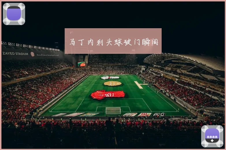 马丁内利头球破门瞬间